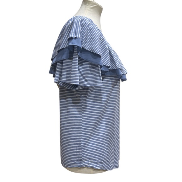 Hem & Thread Off-the-Shoulder Ruffled Top Size Large New - Picture 4 of 11